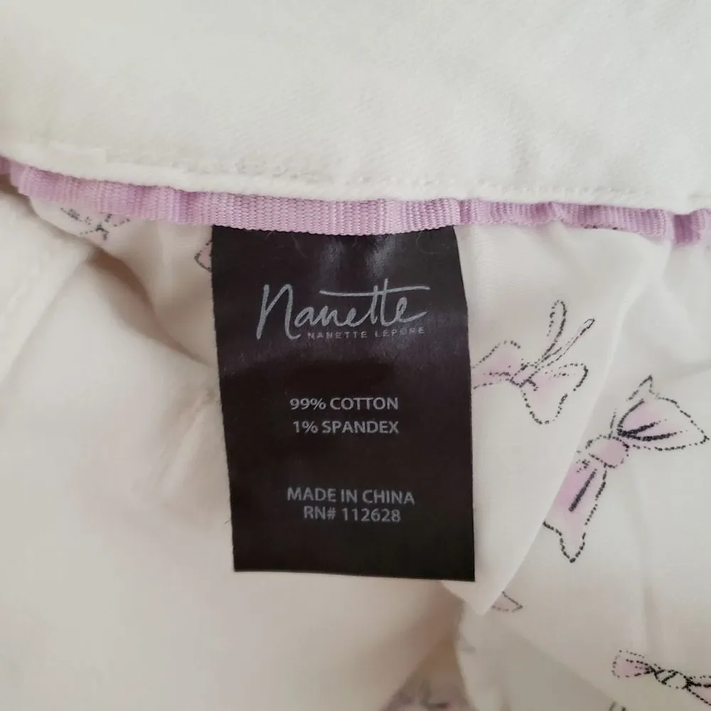 Nanette Lepore‎ Canal Flare White Jeans Size 10/30 New with Tags